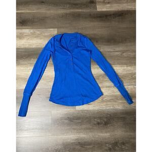 lululemon Merino Wool Top - Fireplace Jersey Size 4 long sleeve